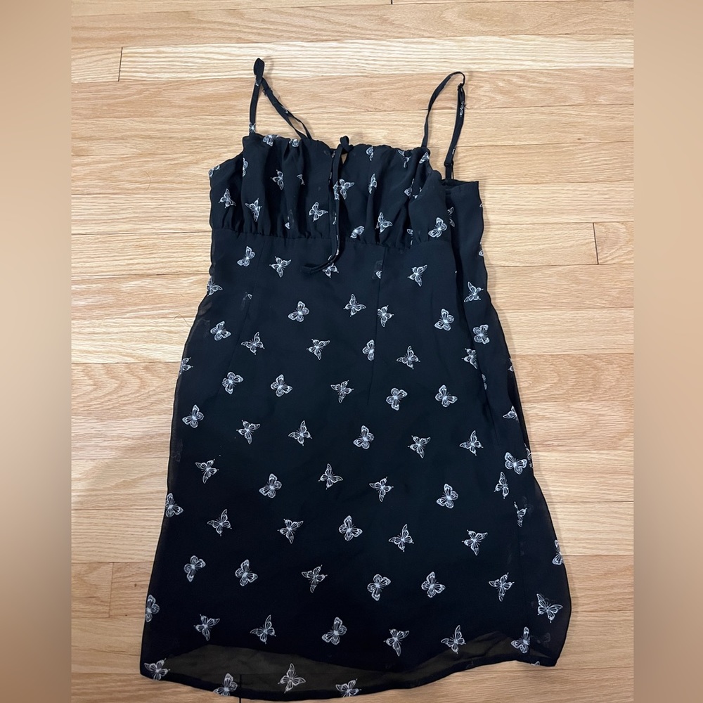 H&M butterfly dress!!